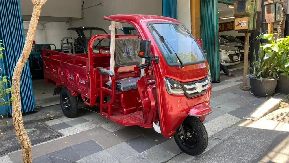 Motor listrik roda 3
