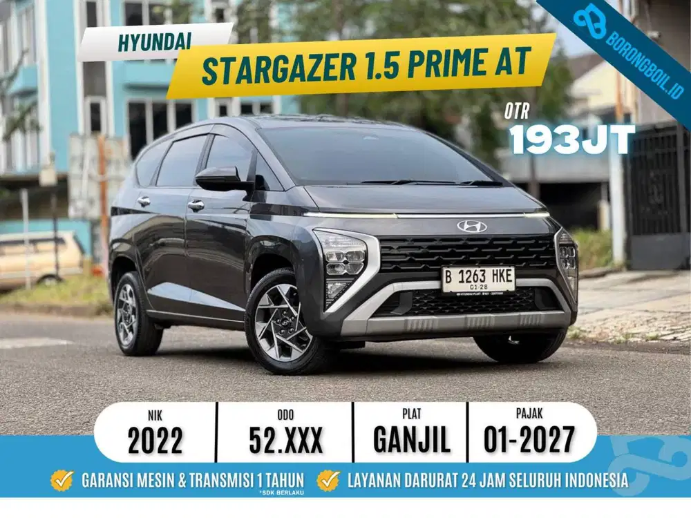 [TERMURAH] Hyundai Stargazer 1.5 Prime AT 2022
