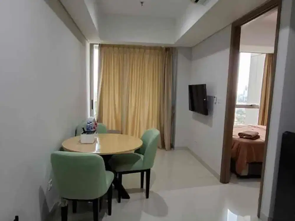 1 BR furnish lantai rendah pool view