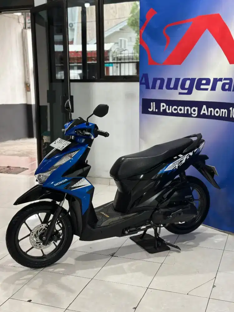 New Beat Eco Tahun 2023 biru hitam