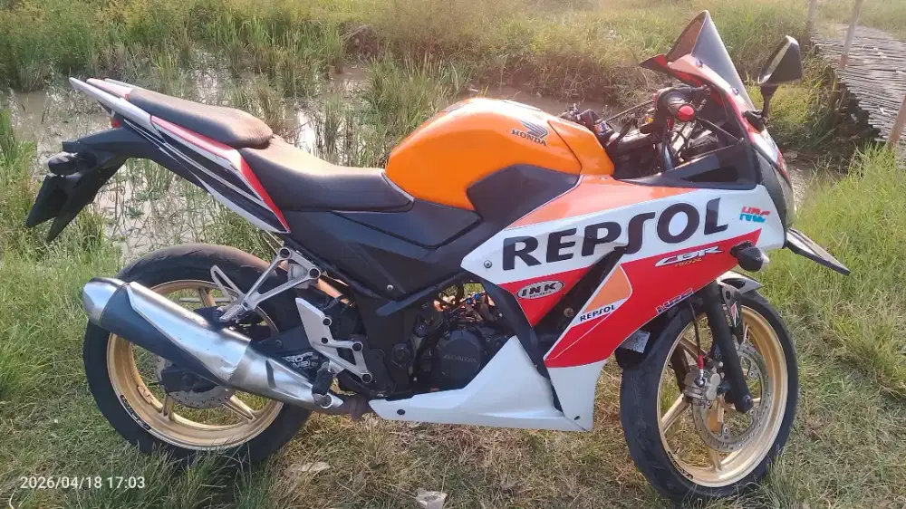 Dijual CBR 150R K45 REPSOL, SS Lengkap, Pajak Hidup.