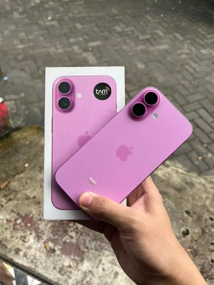 iPhone 16 Pink 128GB iBox On Garansi