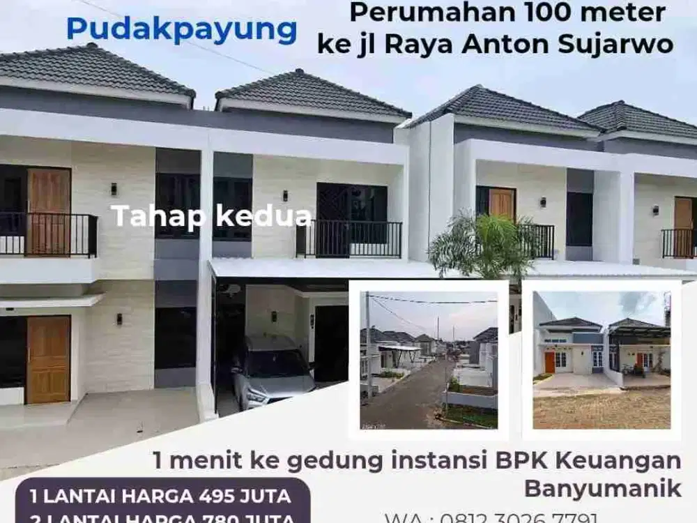 cluster dekat kantor instansi BPK keuangan pudakpayung