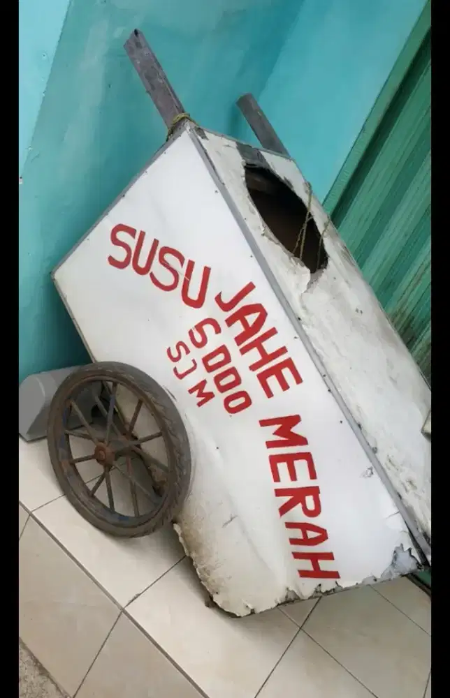 Dijual Gerobak Susu Jahe