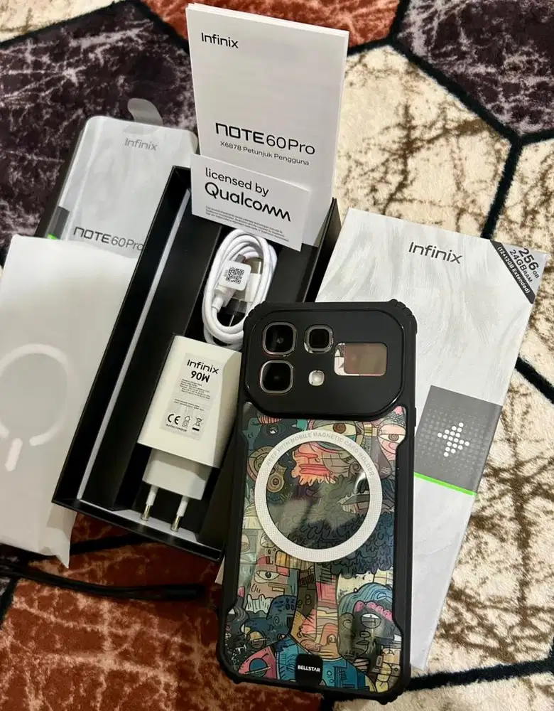 INFINIX NOTE 60 PRO WARNA MIST TITANIUM (12/256 GB)