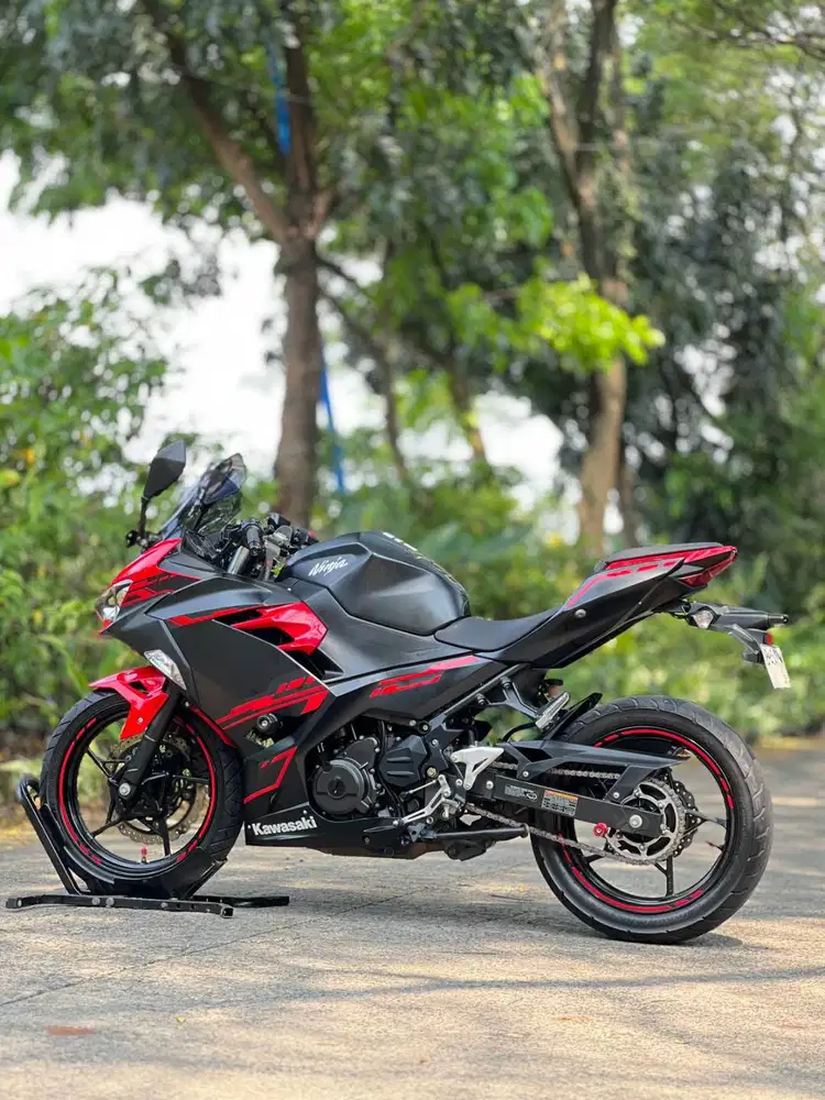 KAWASAKI NEW NINJA 250 FI ABS MERAH 2018 KM LOW PAJAK ON SUPER GRESS
