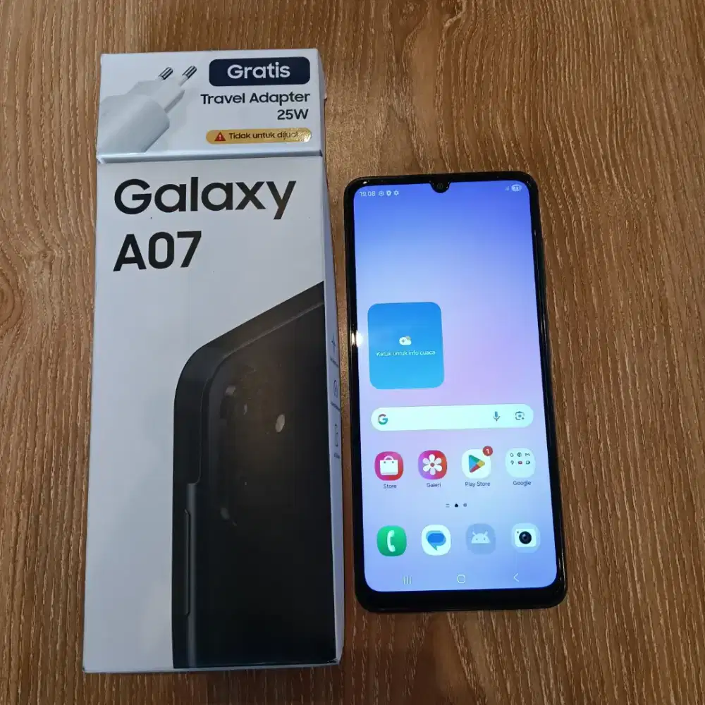 Samsung a07 6/128 mulus nominus garansi on panjangg