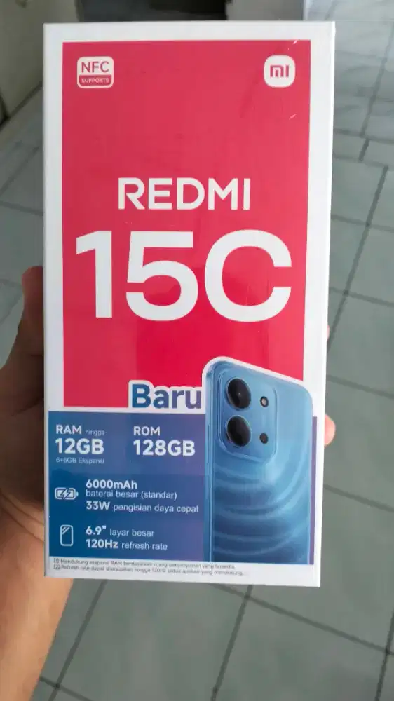 Xiaomi redmi 15c (6/128) new spesial promo