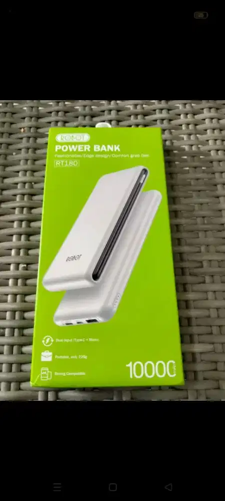 Powerbank Robot type RT180 10.000 mAh