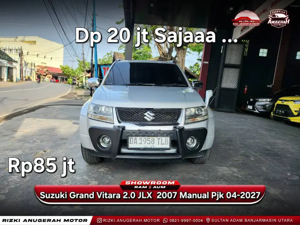 Dp ringan Suzuki Grand Vitara 2.0 JLX 2007 Manual MT
