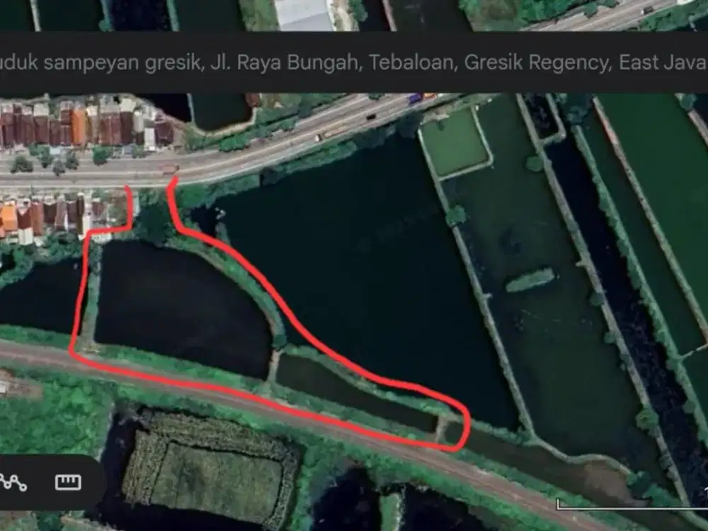 Dijual Cepat Tanah 6400 m2 di Gresik Lokasi dekat Toll ke Trans Jawa Tanpa Perantara