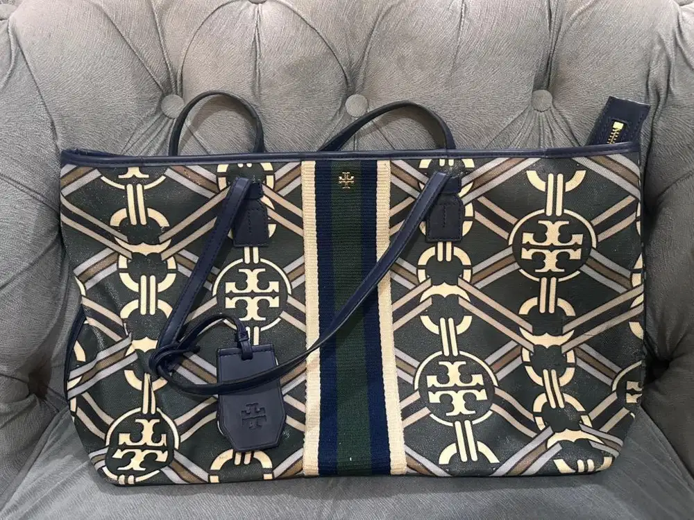 Tote Bag Tory Burch Gemini Link Canvas