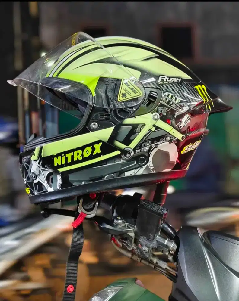 Helm NJS ZX-1 MODEL RUSH YELLOW
