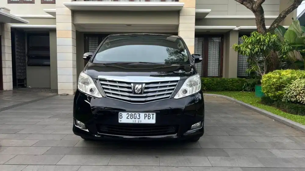 DIJUAL TOYOTA ALPHARD 2.4 2WD AT TIPE X 2009 NEGO