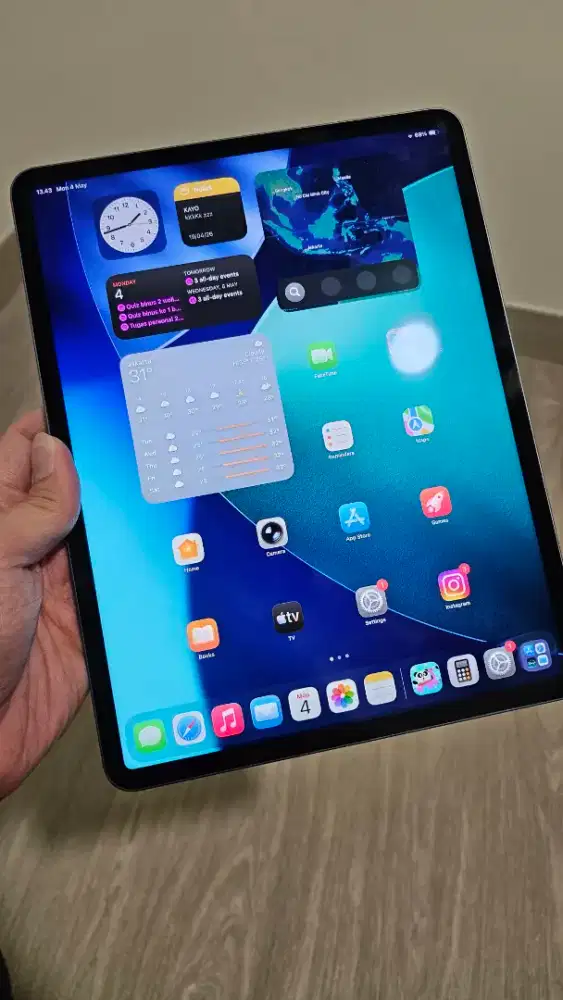 Ipad Pro 12.9 inch gen 5 M1 128gb ibox fullset