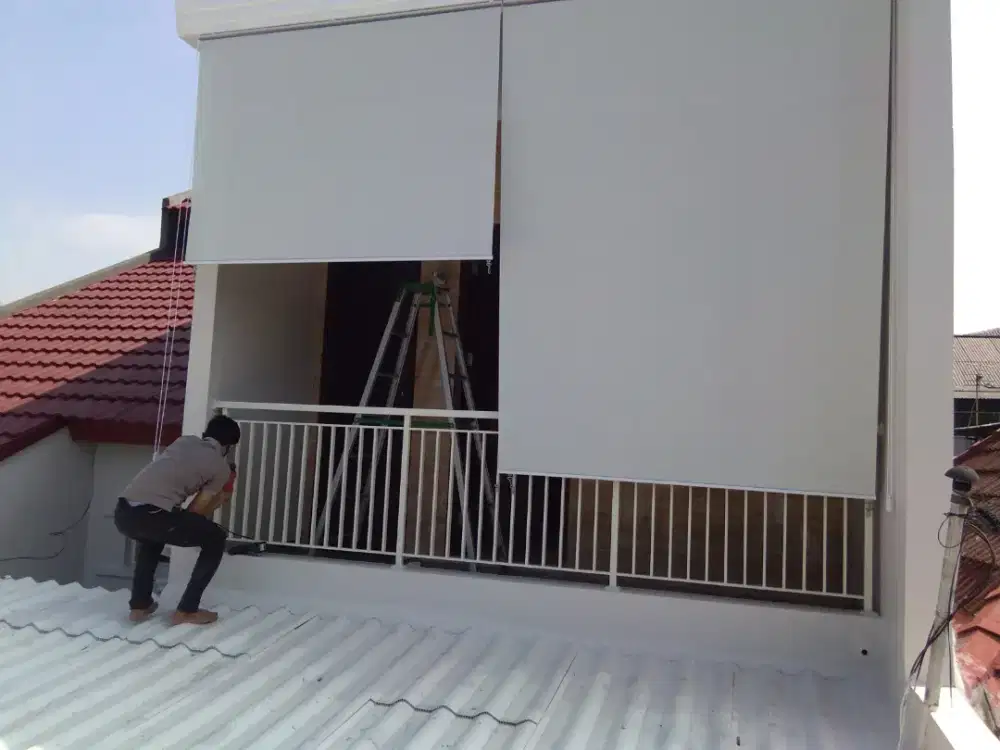 Roller blind suntex & Vertikal blind termurah