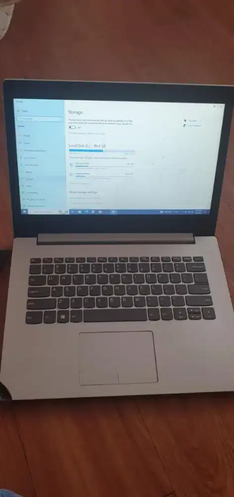 LENOVO IDEAPAD 320 core i3-6006U win 10 14 inch RAM 8/512