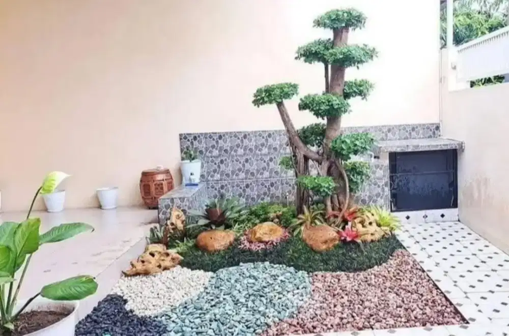 Jasa pembuatan taman minimalis
