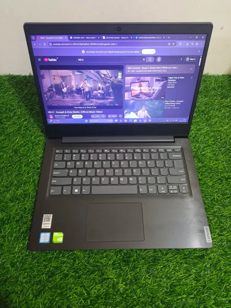 Laptop lenovo ideapad i5 gen 8 ram 8 gb nvidia geforce