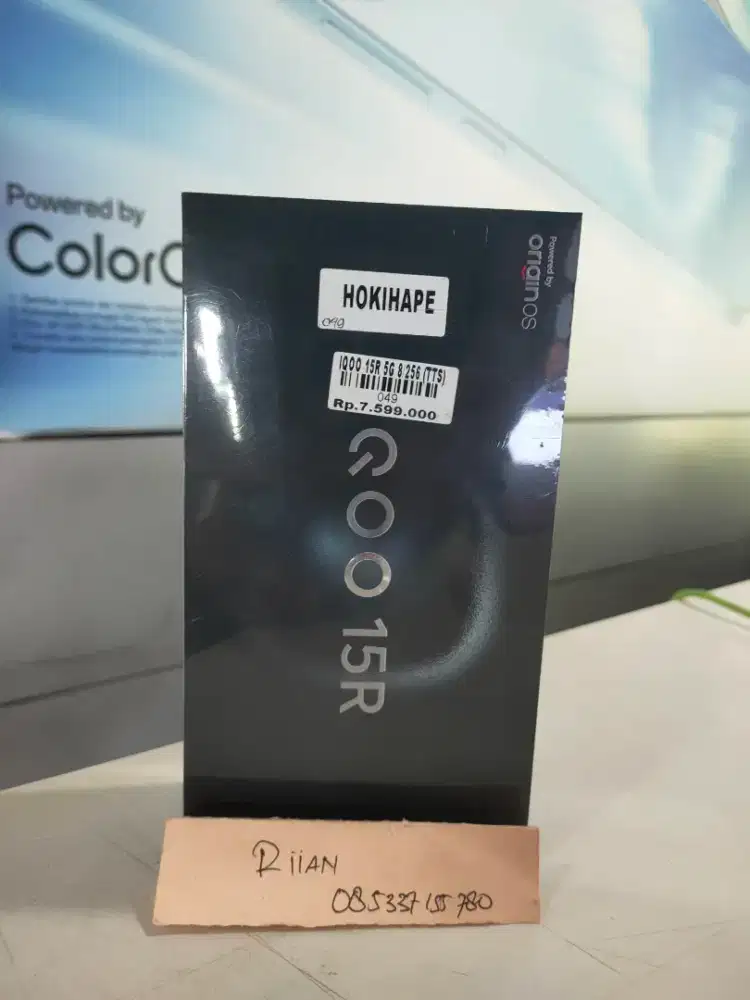 Iqoo 15R 8/256gb ATLANTIS DAHSYAT
