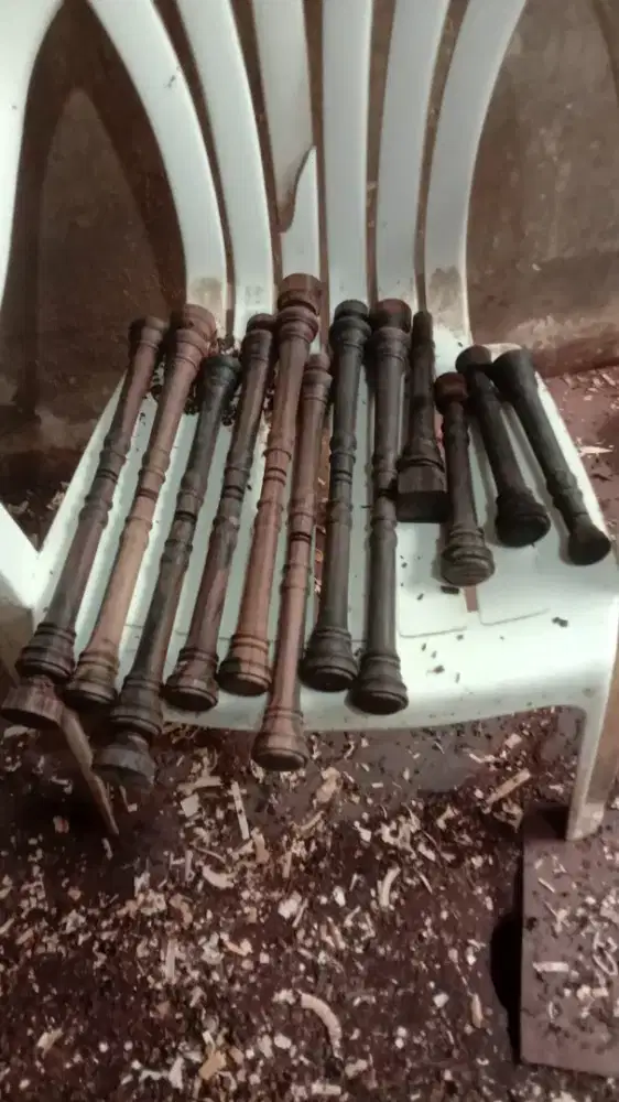 Bubut kayu Dan Kerajinan kayu. custom