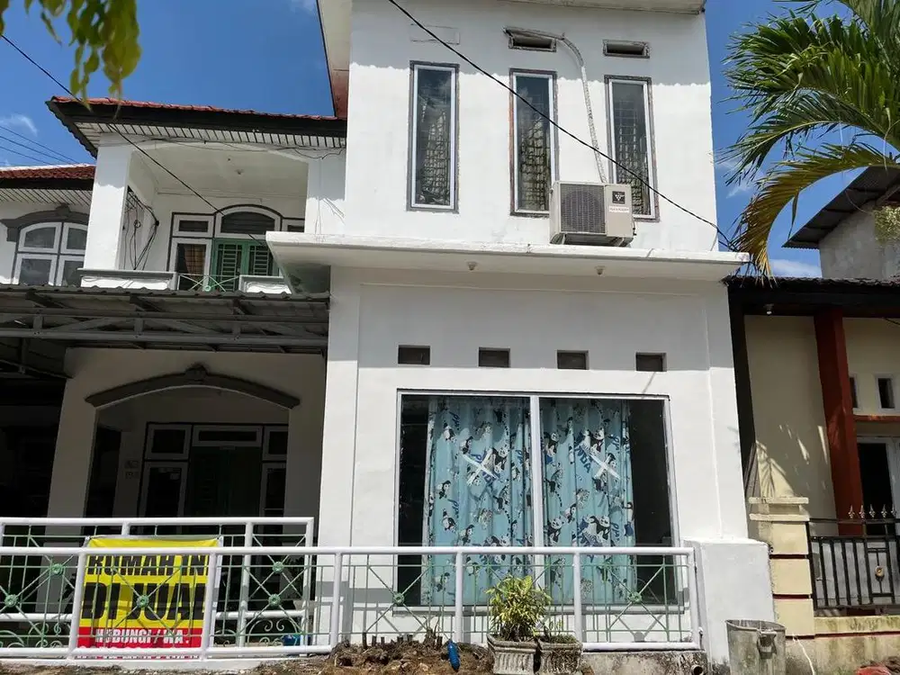 Jual Rumah 2 tingkat tipe 80 Kota Pekanbaru