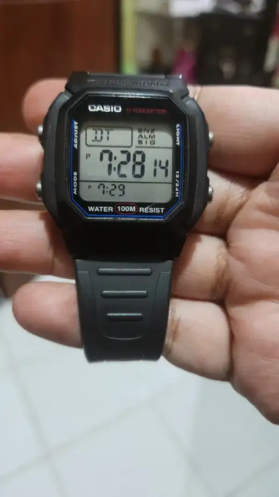 Jam Casio Digital W-800H