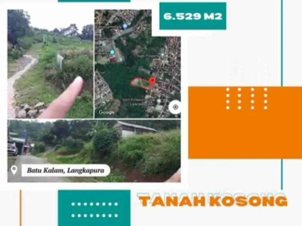 Tanah Kosong di Batu Kalam Kemiling