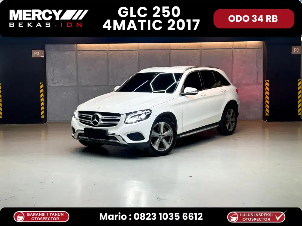 Odo 34 rb !! GLC250 4Matic Mercedes Benz Tahun 2017