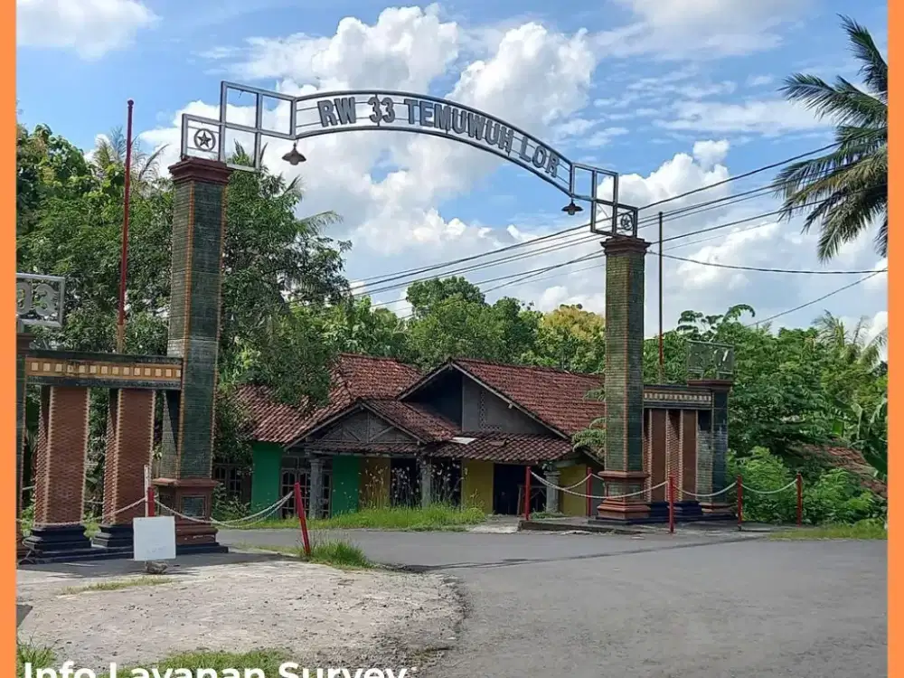 Tanah Jogja Area Gamping Siap AJB Dekat Pasar Balecatur