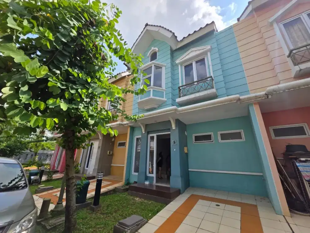 Rumah di milano village gading serpong harga 39 jt per tahun siap huni