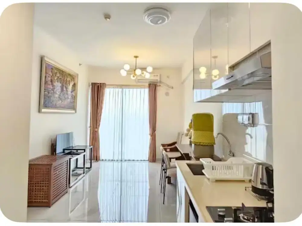 Apartement skyhouse jervois 2 BR full furnish siap huni lantai 7