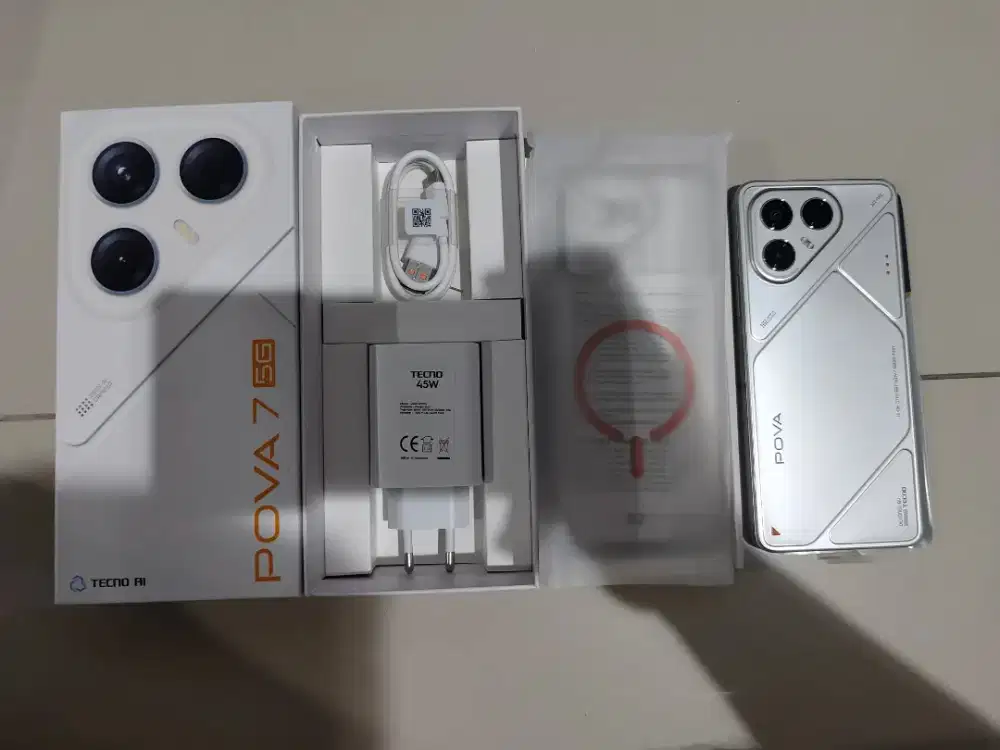 Techno Pova 7 5G - 8/256GB- Garansi Resmi -Like New