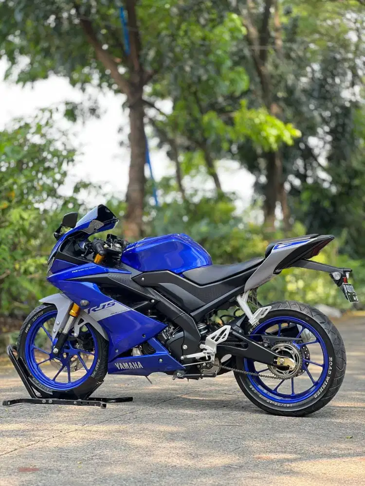 YAMAHA R15 V3 BIRU 2021 KM 4K PAJAK PANJANG NO MINUS