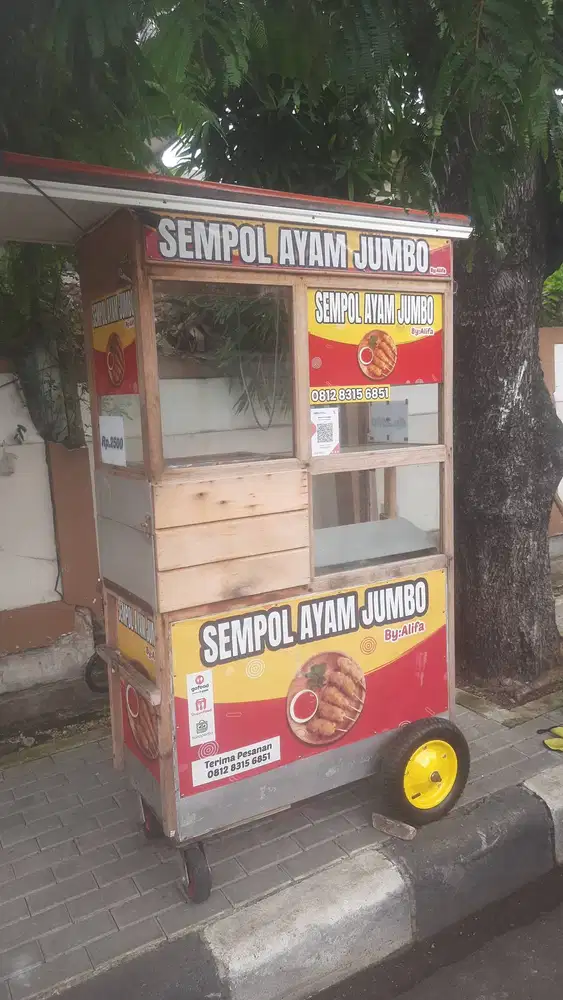 Gerobak untuk jualan