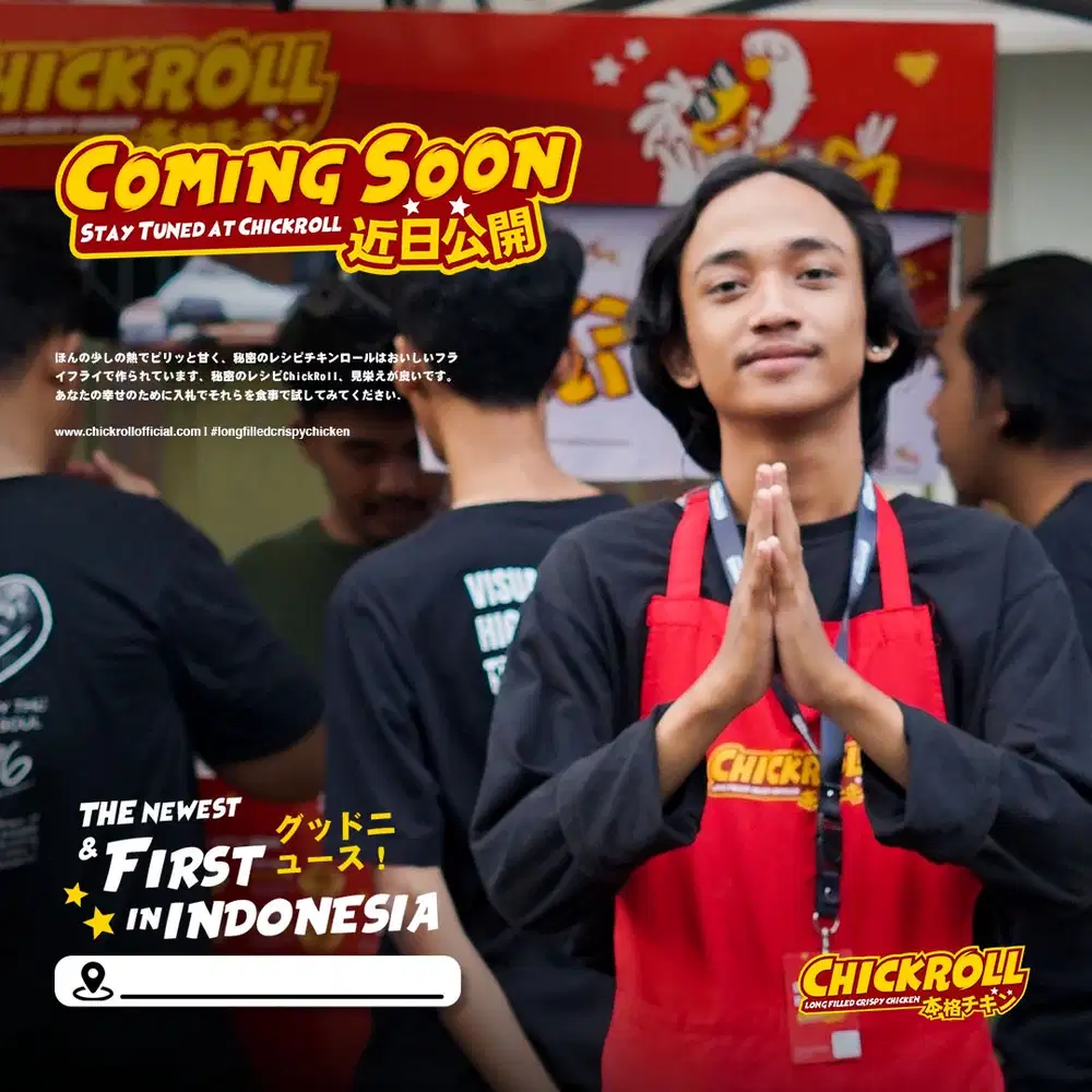 Dicari jaga booth jualan makanan