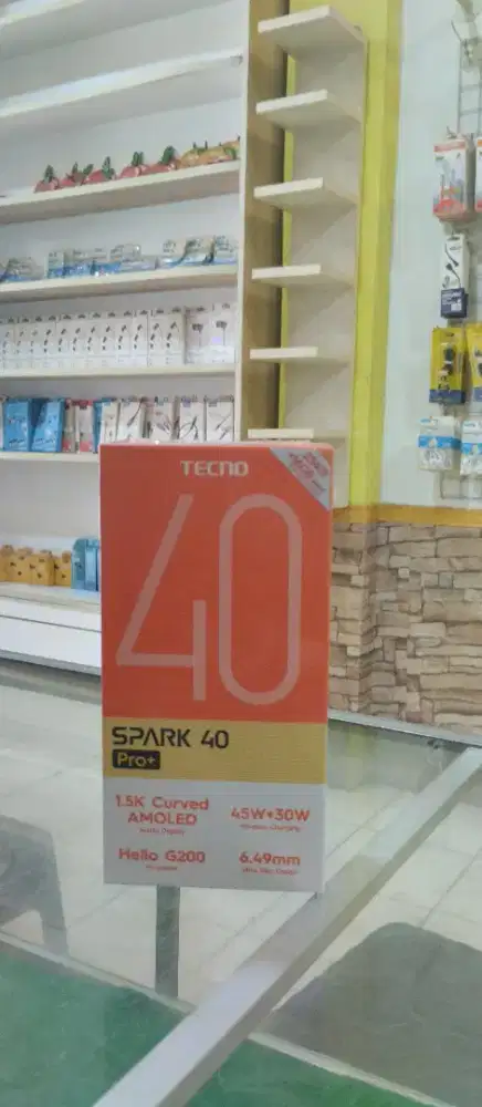 Tecno spark 40 pro+ 8/256 promo+bonus cash&credit garansi resmi