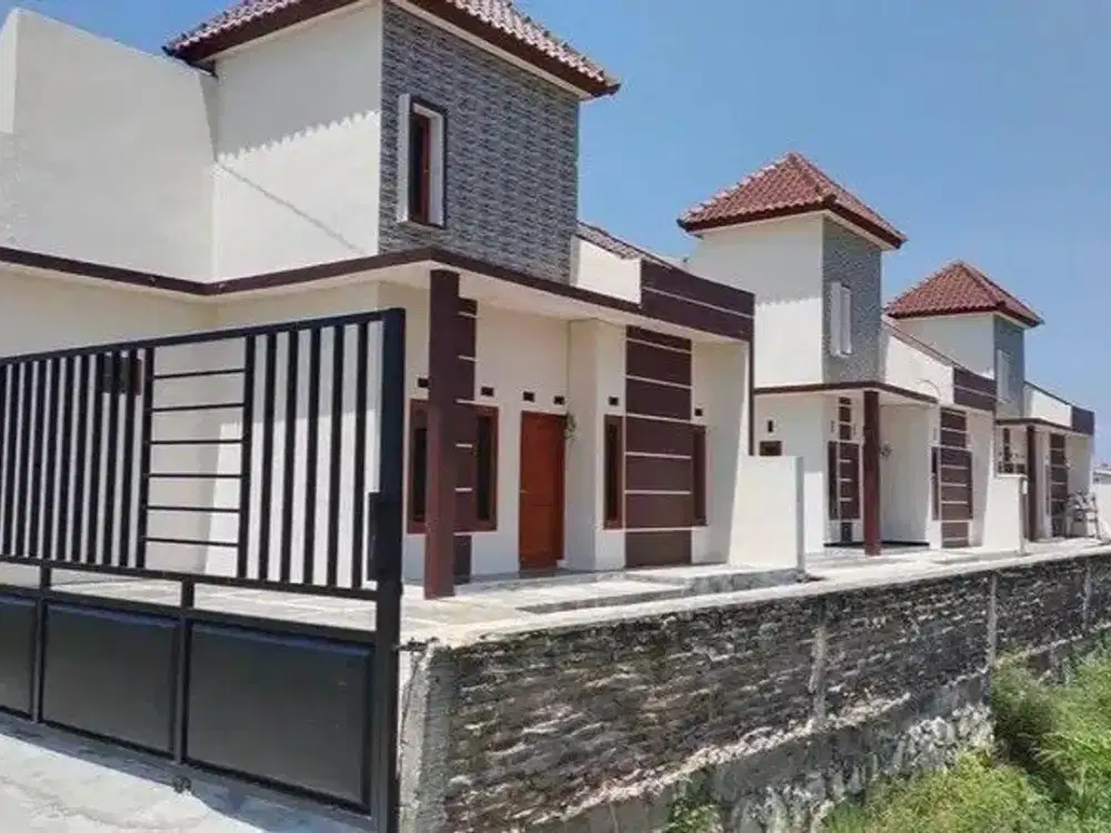 dijual rumah 2kt & 1km minimalis modern free desain lokasi strategis barat luwes kartasura 10menit dari bandara adi soemarmo solo