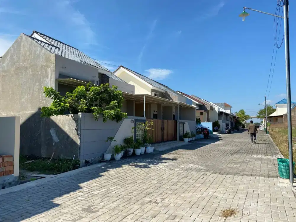 tanah kavlingan siap dibangun rumah luas mulai 80 m2 lokasi strategis 300meter dari jalan raya solo jogja