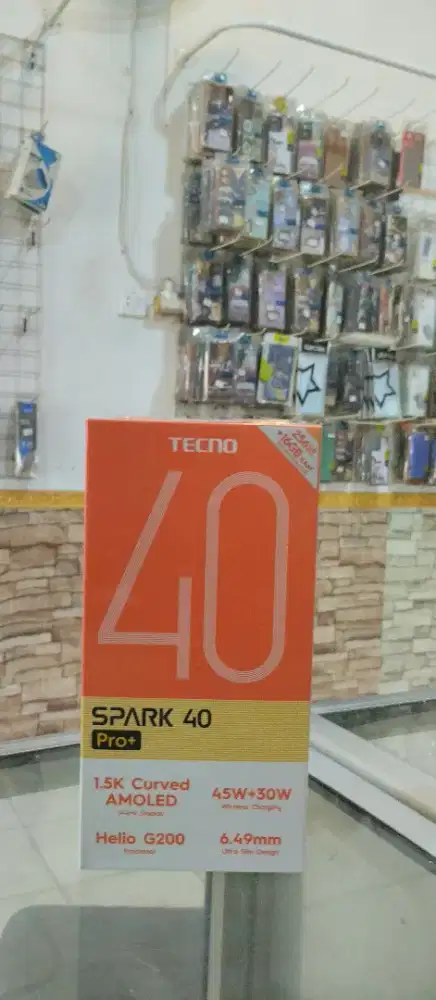 Tecno spark 40 8/128 pro+ promo+bonus cash&credit garansi resmi