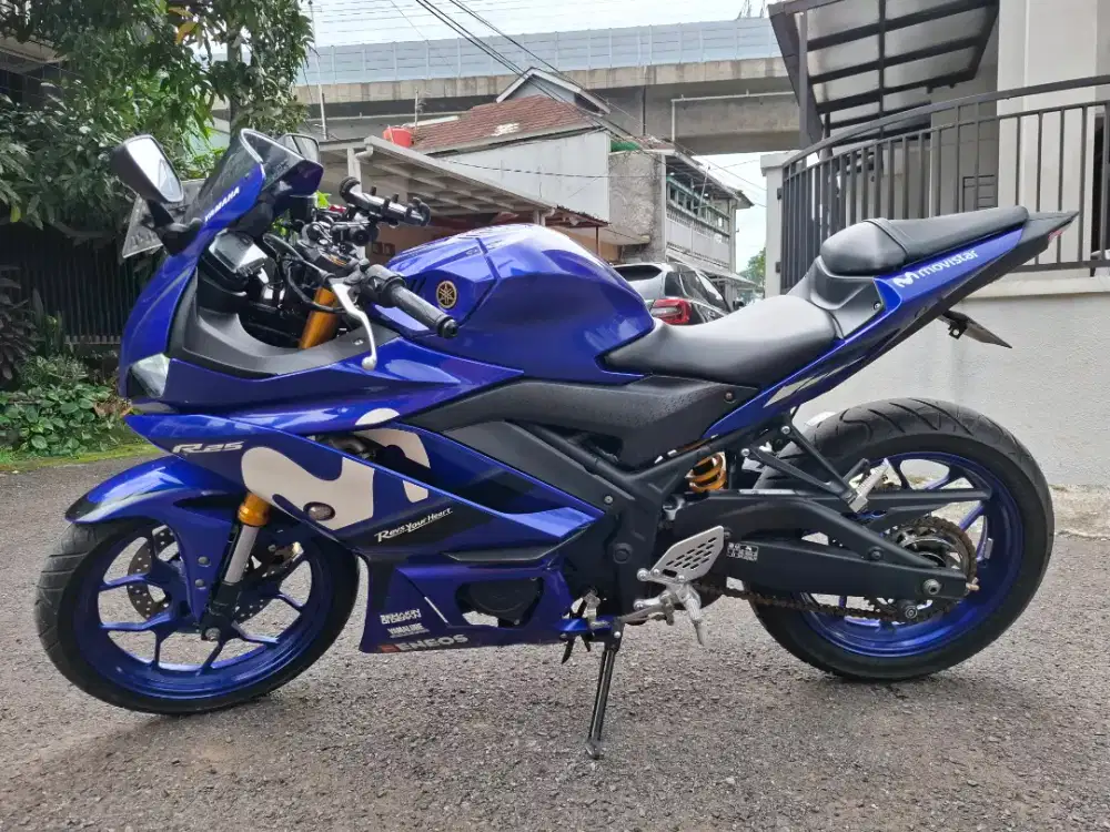 Yamaha R25 V2 2019 KM 3RB Jarang dipakai