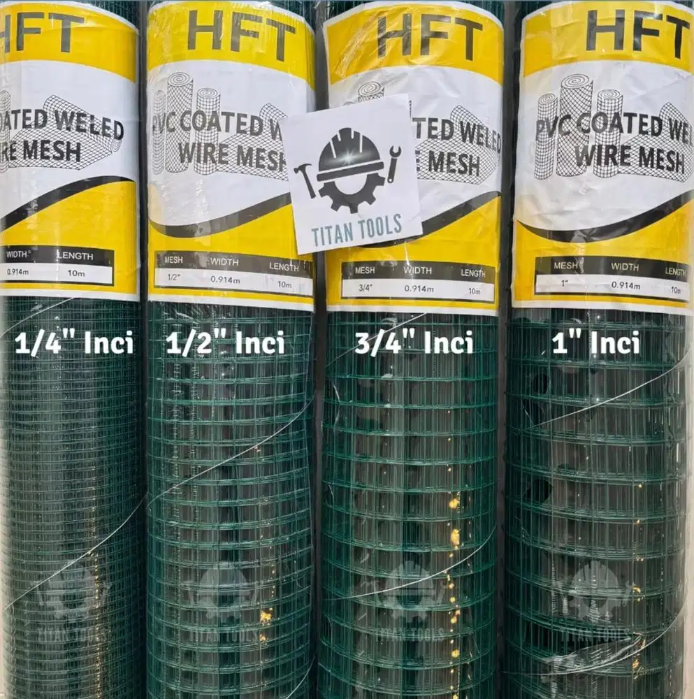 KAWAT PETAK RAM HIJAU (90cm x 10mtr)