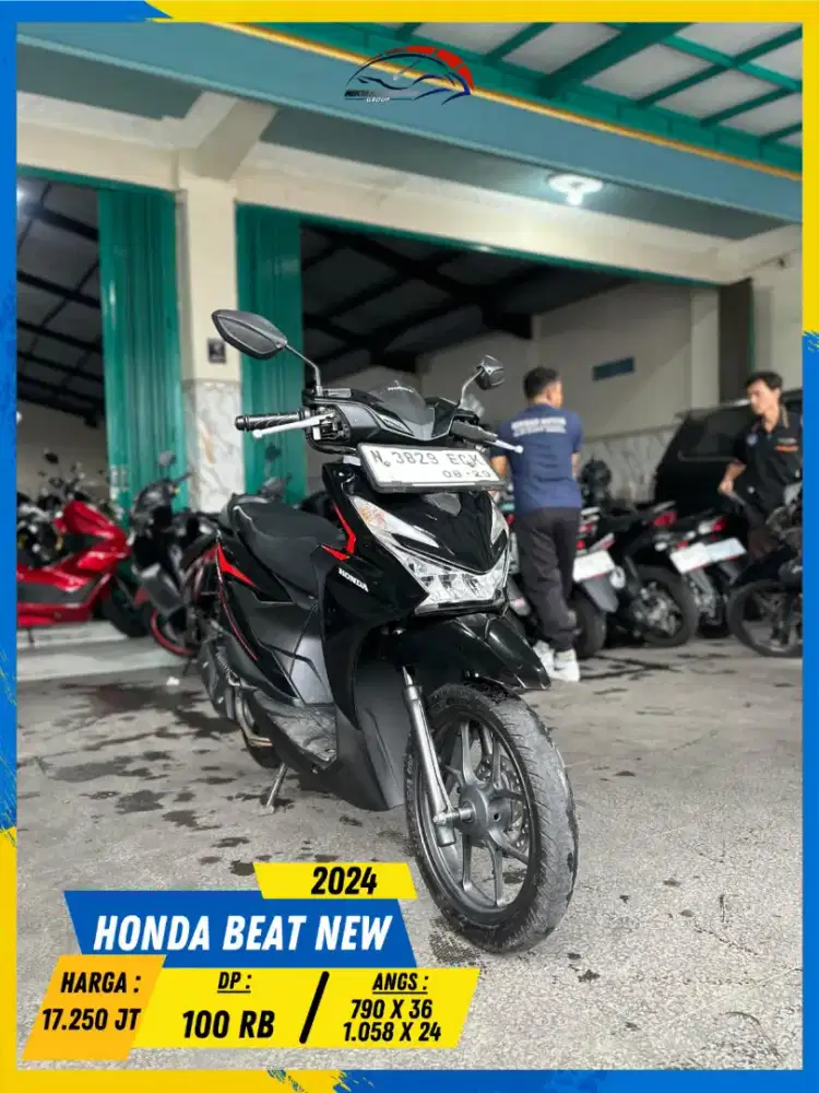 HONDA BEAT NEW 2024 MURAH MERIAH BOSKU HIKMAH MOTOR KEPUH MALANG