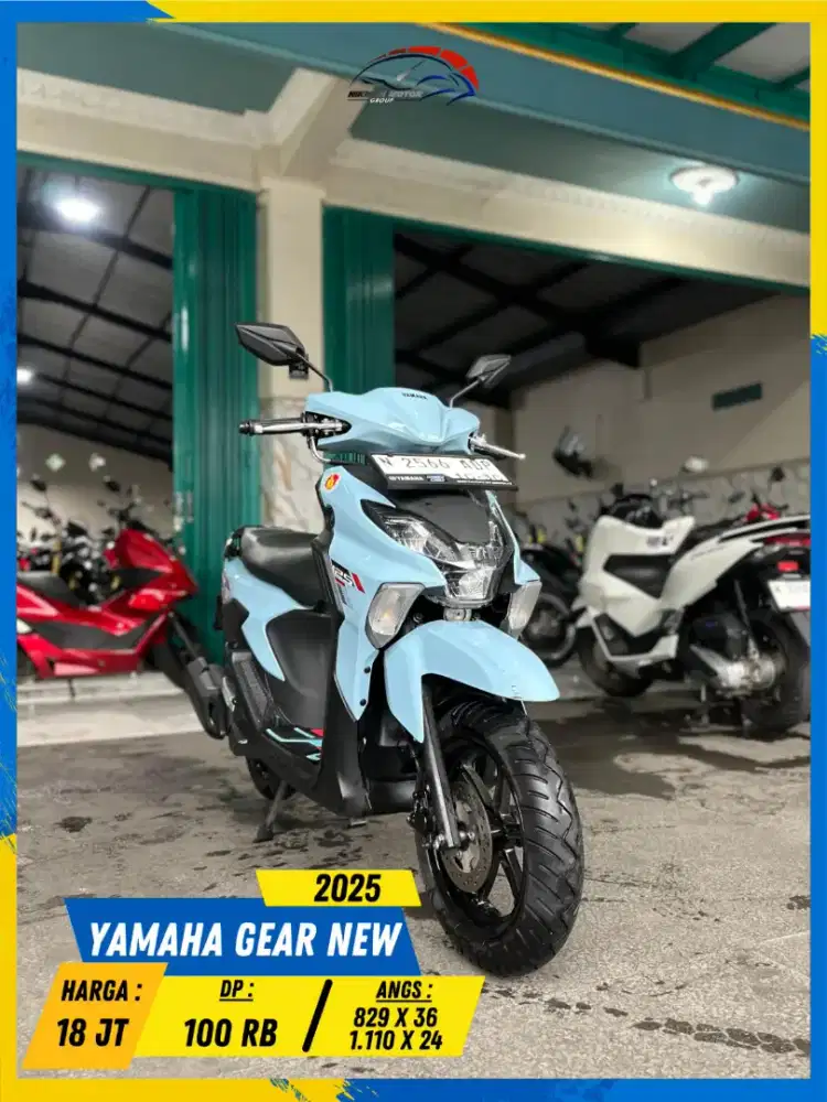 YAMAHA GEAR NEW 2025 NEGO TIPIS BOLOH HIKMAH MOTOR KEPUH MALANG