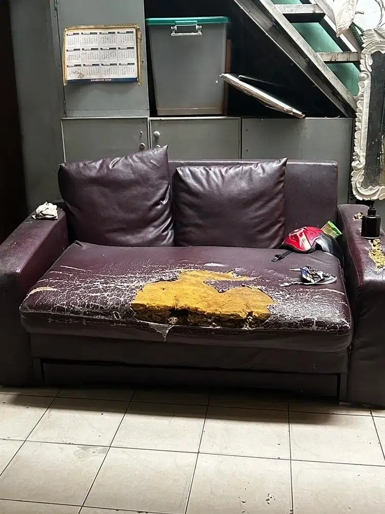 Sofa bed( rangka kokoh)