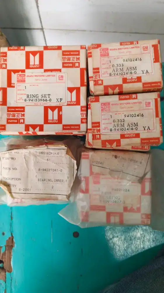 Ring set, bearing,platuk klep Isuzu trooper bensin
