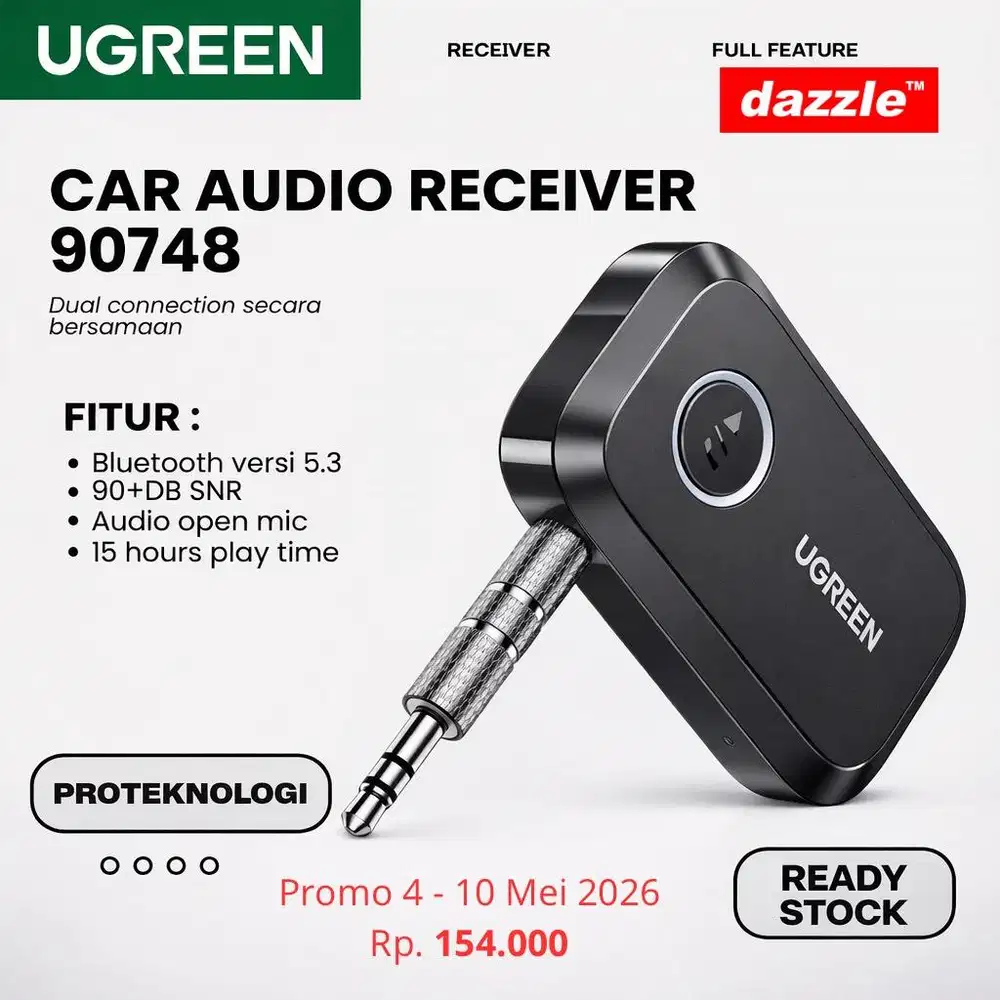Car Audio Receiver Ugreen 90748