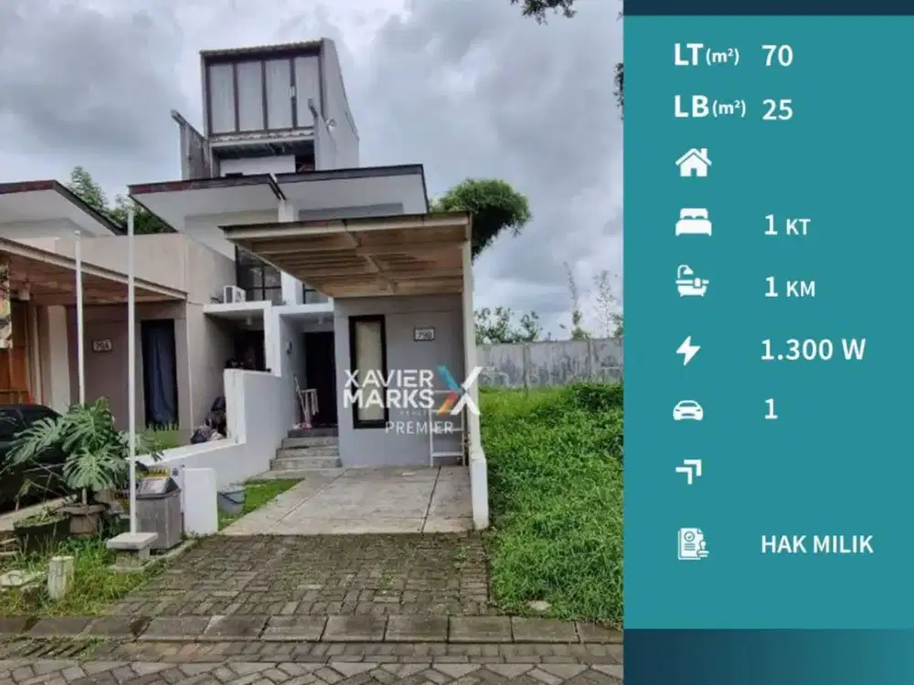 Dijual Rumah Furnish di Denmoza Hills Araya Malang Minimalis Modern
