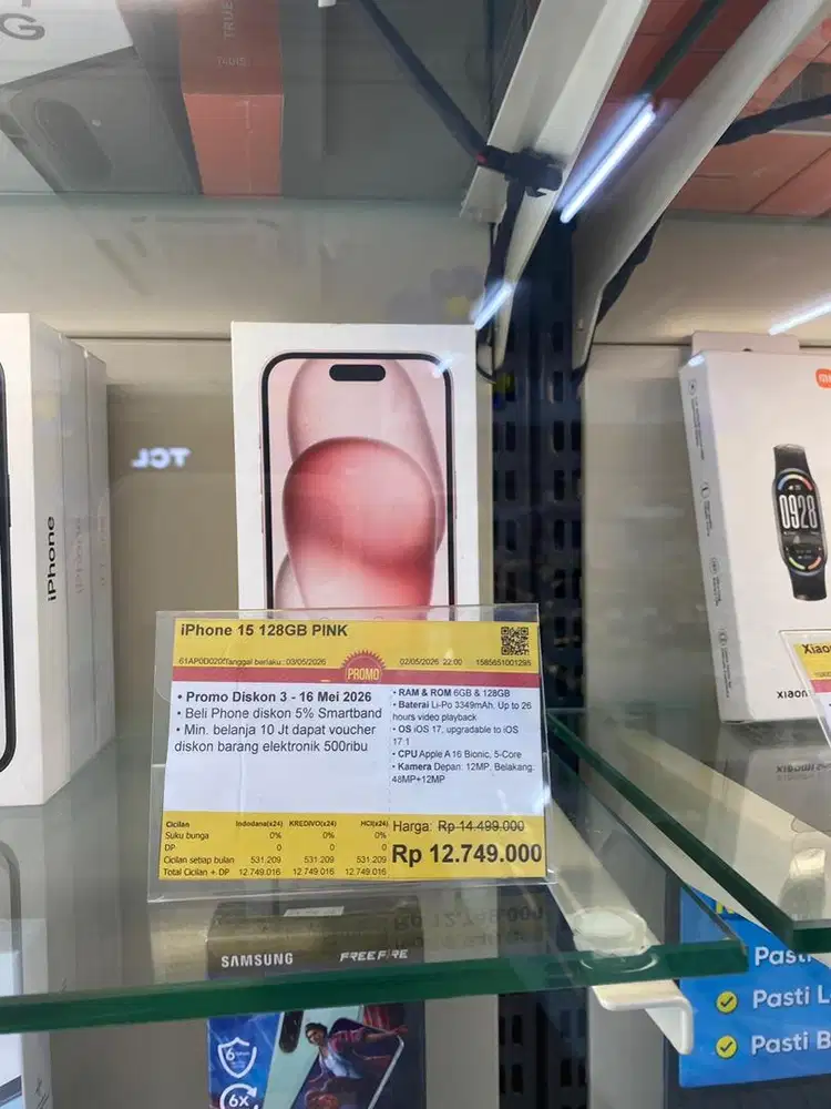 iPhone 15 128GB Pink