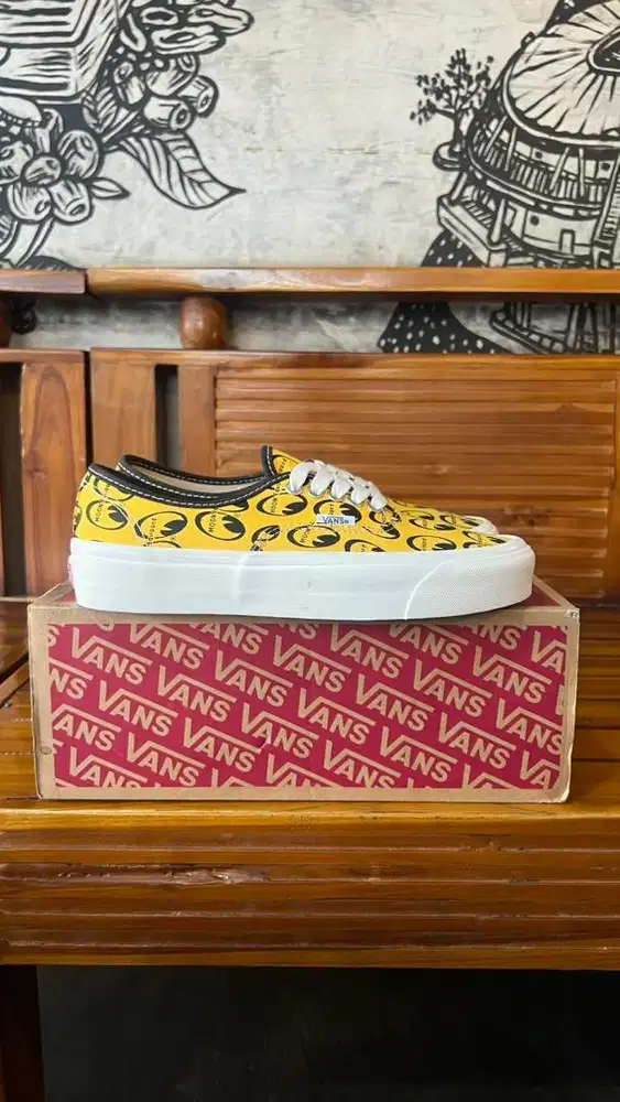 Mooneyes X Vans Authentic 44 Dx Anaheim Factory Yellow